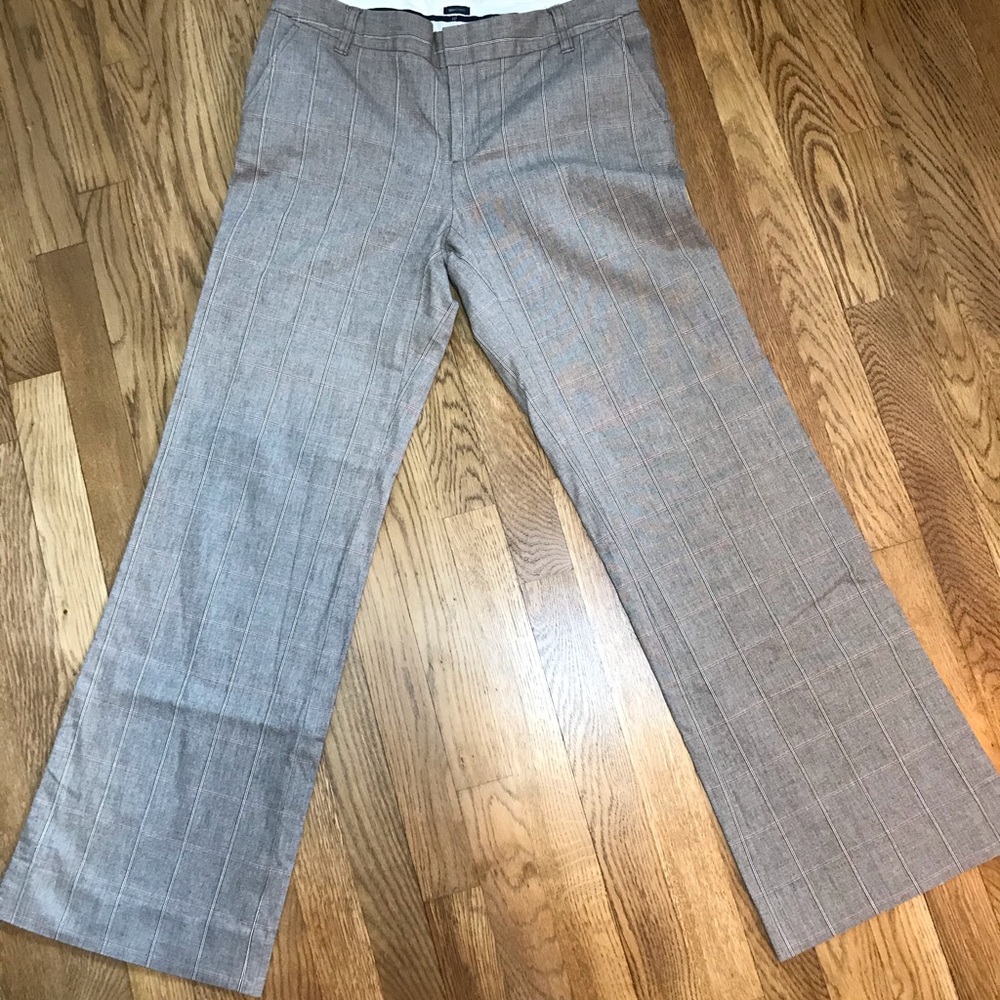 Great brown and pink GAP pants